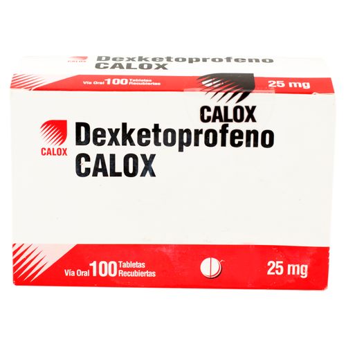 Dexketoprofeno 25Mg, Precio indicado por unidad