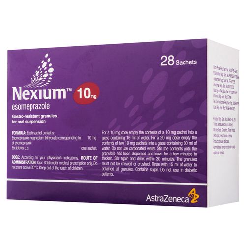 Nexium 10Mg X28 Sobre X Unidad