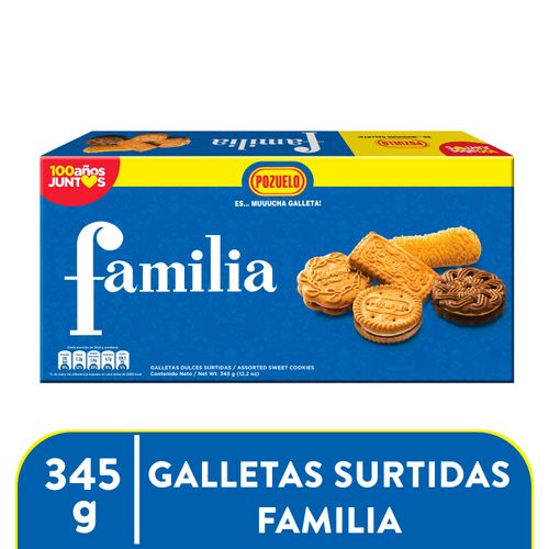 Galleta surtida Pozuelo familia - 340 g