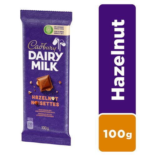 Chocolate Cadbury Dairy Milk Hazelnut - 100g