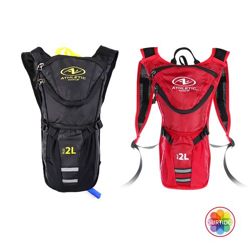 Mochila Athletic Works Kolemja color surtido con capacidad de 2 L