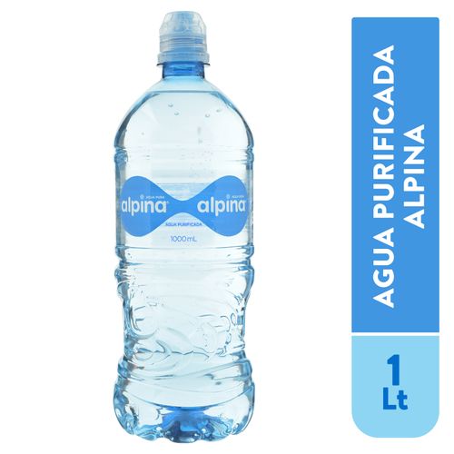 Agua Alpina Purificada Sportcap - 1000 ml