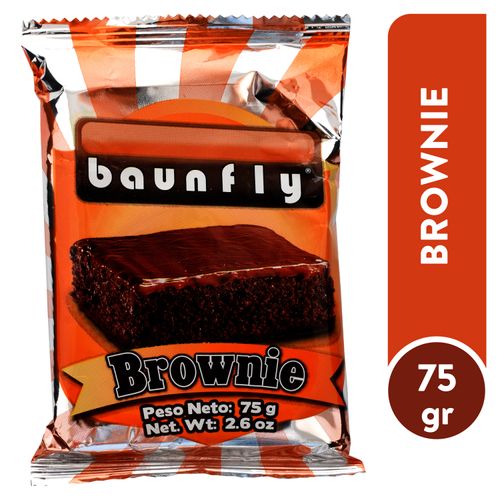 Reposteria dulce Baunfly Bbownie tradicional - 75 g