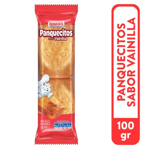 Panquecito Bimbo Vainilla 2 Pack - 100 g