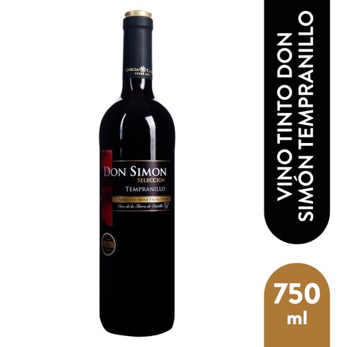 Vino Tinto Don Simon Tempranillo - 750ml