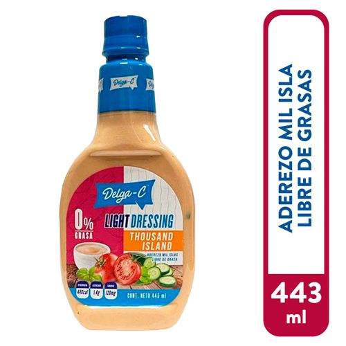 Aderezo Delga-C Mil Islas Sin Grasa -443ml