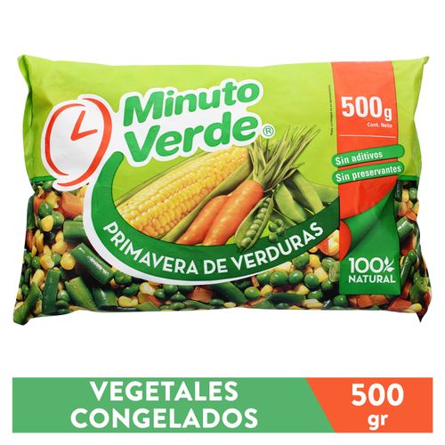 Vegetales Minuto Verde congelado primavera verde - 500 g