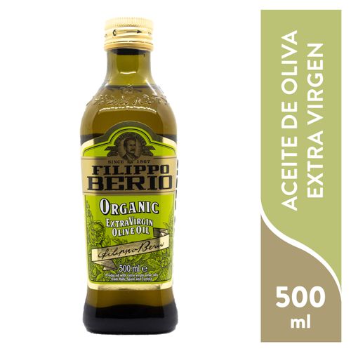 Aceite Filippo Berio Extra Oliva Organico - 500ml