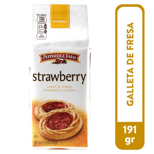 Galleta Pepperidge Farm strawberry - 191 g