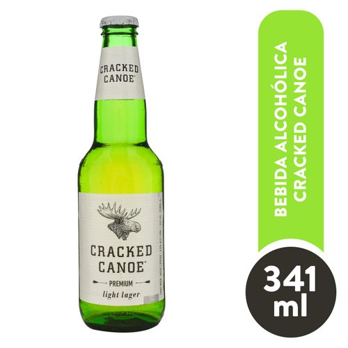 Cerveza Cracked Canoe botella de vidrio - 341 ml