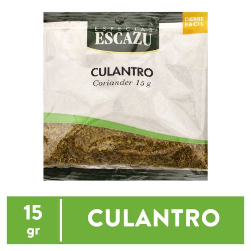 Culantro castilla Especias Escazú hoja molida - 15 g