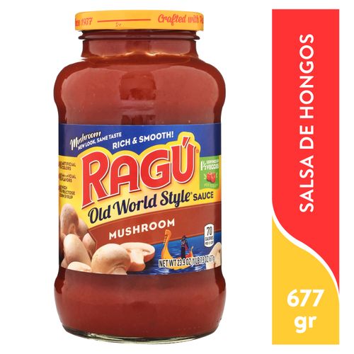 Salsa Ragu de hongos - 677 g