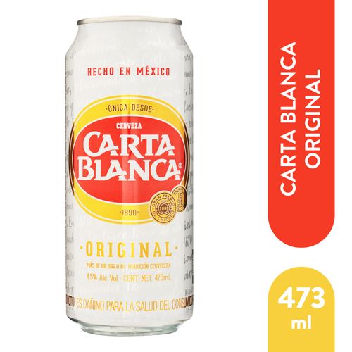 Cerveza Carta Blanca -473ml