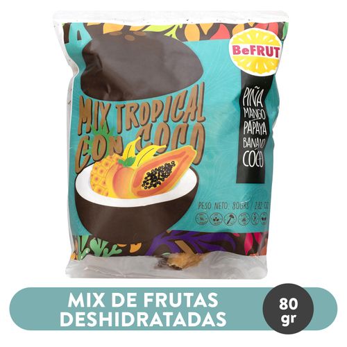 Mix De Frutas Befrut Deshidratadas - 80 g
