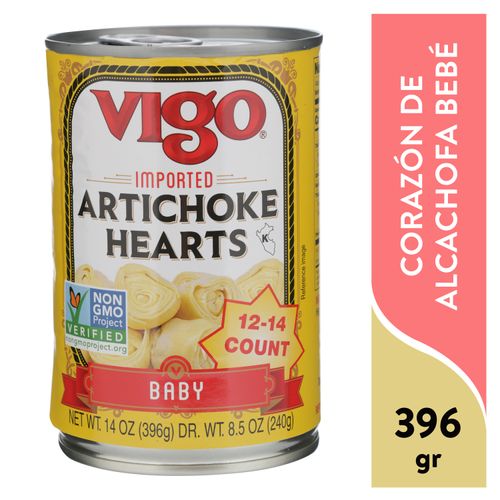 Corazón de alcachofa Vigo bebé - 396 g