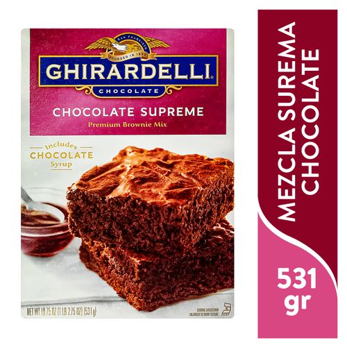 Mezcla Ghirardelli Supreme Para Brownie - 531 g