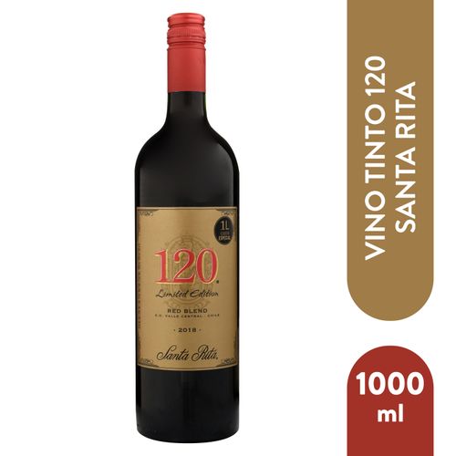 Vino Santa Rita 120 Edición Limitada Red Blend - 1000ml