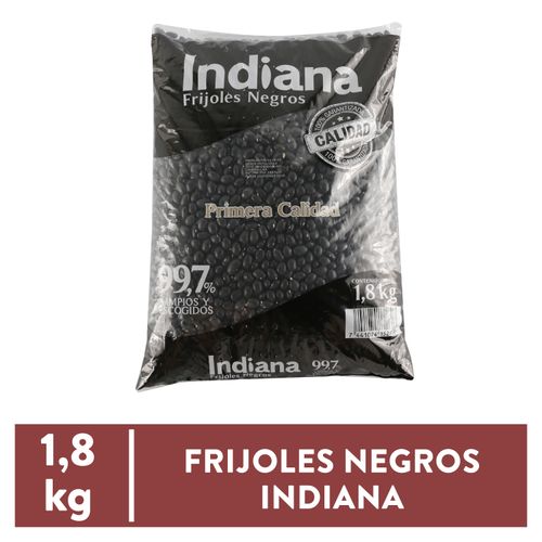 Frijol Indiana Negro Empacado - 1800 g