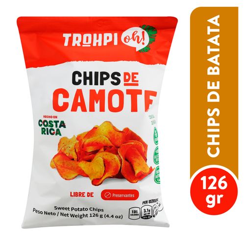Snack Trohpi Oh! Camote - 126 g