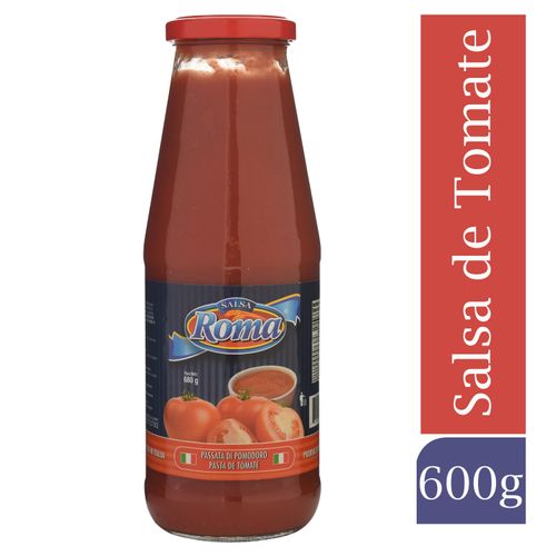 Salsa Roma preparada de tomate y albahaca - 680 g