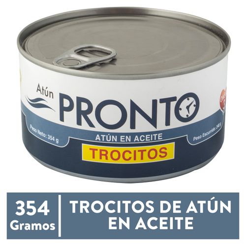Atún Pronto lomo en trocitos en aceite - 354 g