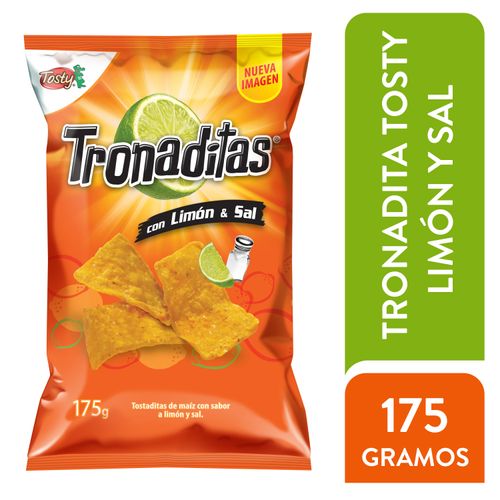 Tronadita Tosty Familia Limón Sal -175gr