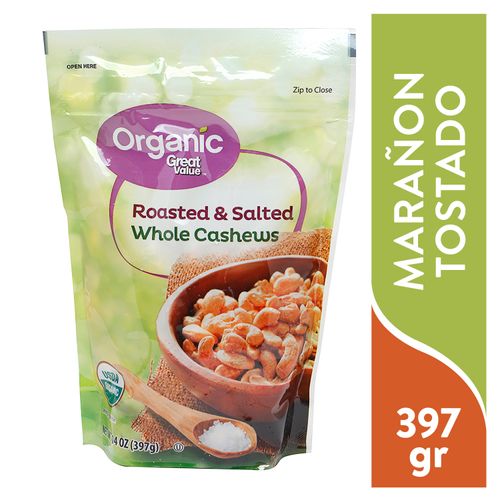 Marañón Great Value Tostado organico - 397 g