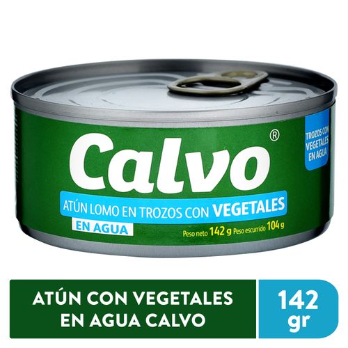 Atún Calvo con jalapeño en agua - 104 g