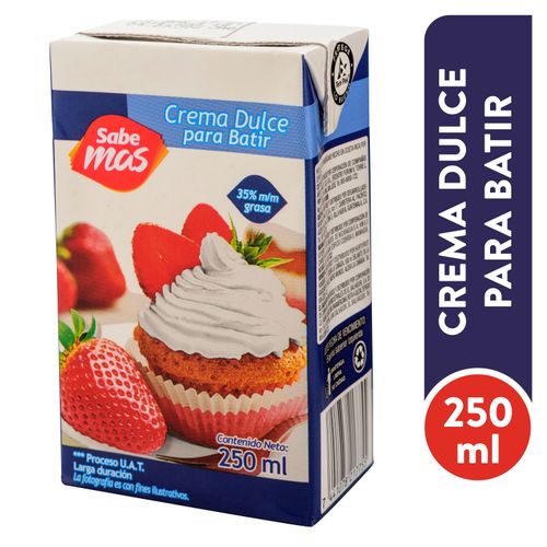Crema Sabemas Dulce - 250 ml