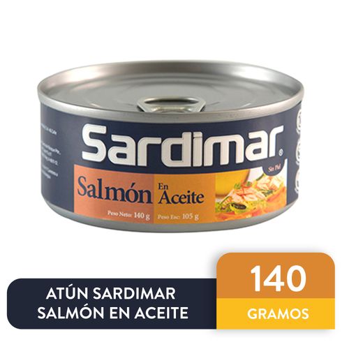 Atún Sardimar salmón filete en aceite - 140 g