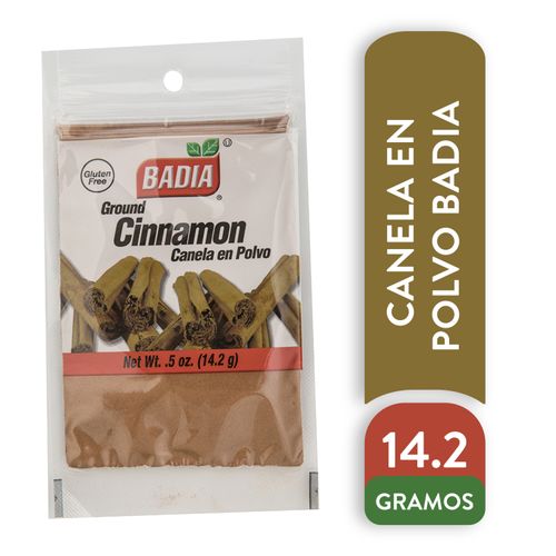 Canela en polvo Badia libre de gluten - 14.2 g