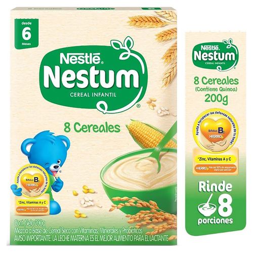 NESTUM® 8 Cereales Cereal Infantil Caja 200g