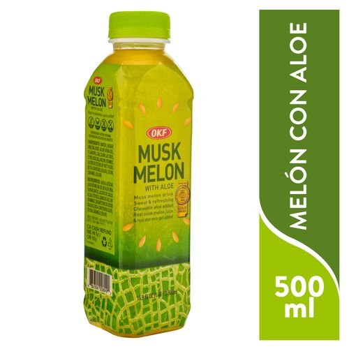 Bebida OKF Musk Melón Con Aloe -500ml