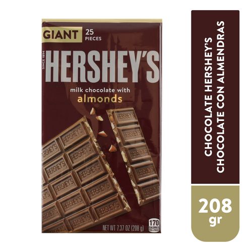 Chocolate Hershey's's Almond Giantbar - 208 g
