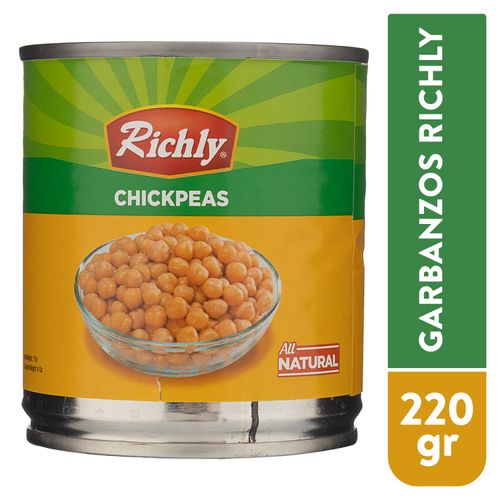 Garbanzo Richly en lata - 220 g