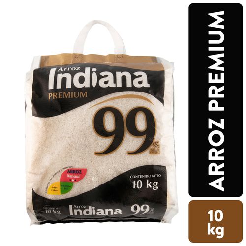 Arroz Indiana 99% Grano Entero -10000gr