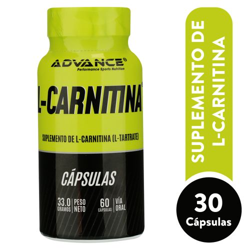 L-Carnitina Advance Rendimiento - 60 Cápsulas
