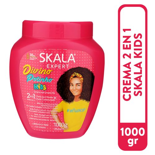Crema para pienar Skala kids ondulados,rizados y crespos - 1000 g