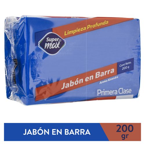 Jabón Supermax azul en barra - 200 g