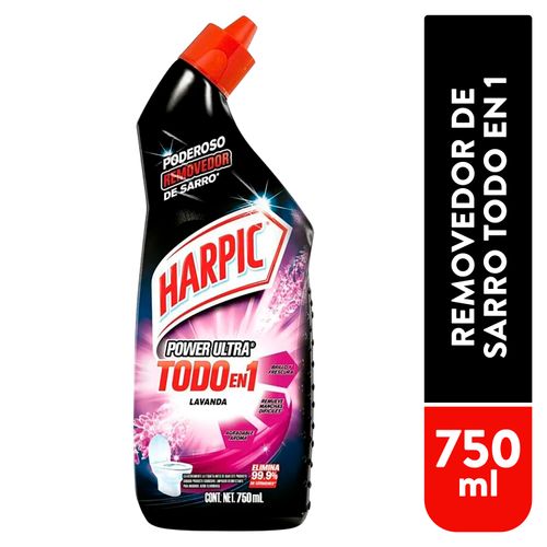 Limpiador Harpic Para Baño Desinfectante Lavanda -750ml