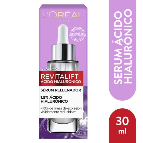Serum Hidratante L'Oréal París Revitalift Acido Hialurónico -30ml