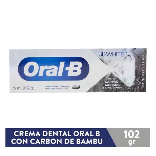 Pasta dental Oral-B 3D White Mineral Clean Fresh Mint, 75ml