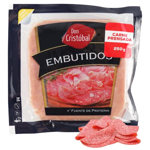Carne Don Cristobal prensada - 250 g