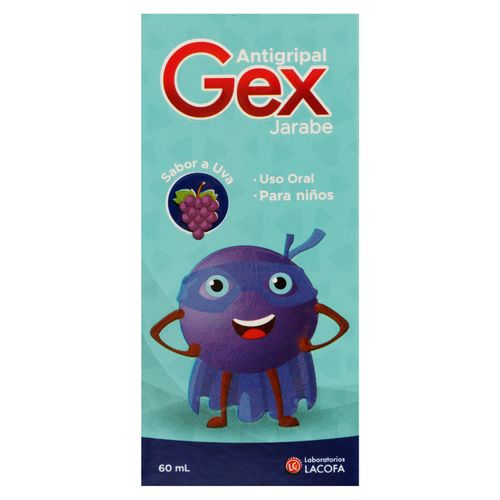Jarabe Gex Para Niños 60ml-Precio indicado por caja