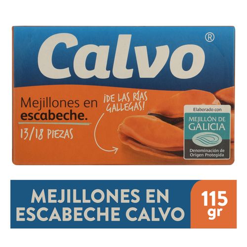Mejillones Calvo en Escabeche - 115 g