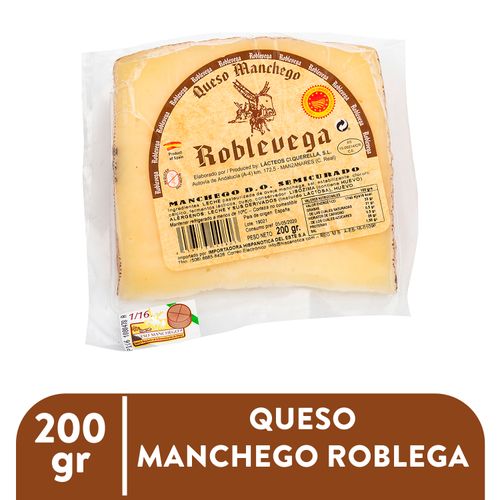 Queso Roblevega manchego - 200 g
