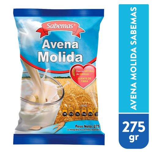 Avena Sabemas Molida en Bolsa - 275 g