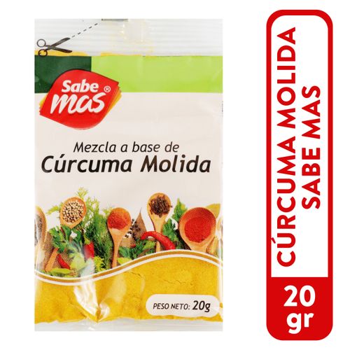 Cúrcuma Sabemas molida - 20 g