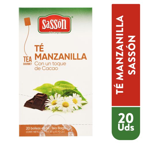 Té Sasson Manzanilla Nibs Cacao -20 g
