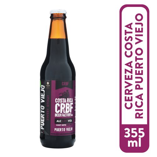 Cerveza CRBF puerto viejo en botella - 350 ml